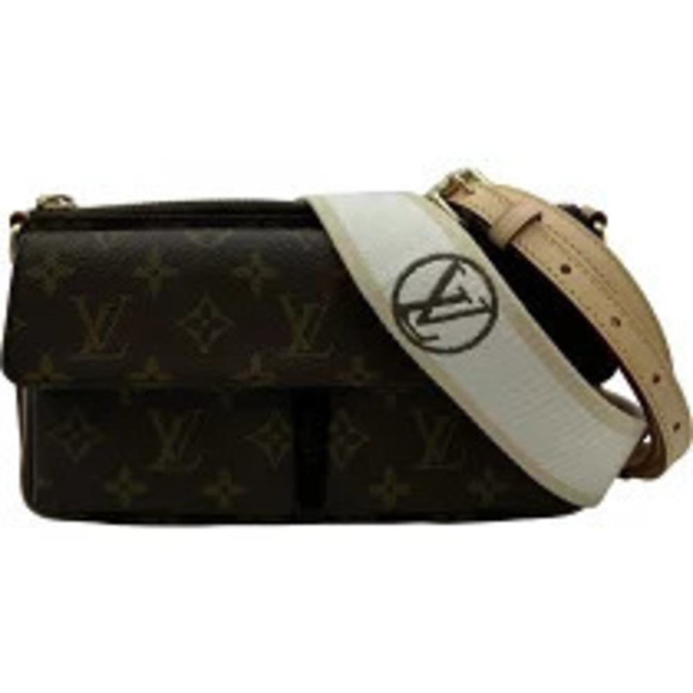 Louis Vuitton Vivacite Brown Monogram Shoulder Bag